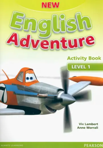 Lambert, Worrall - New English Adventure. Level 1. Activity Book (+CD) обложка книги