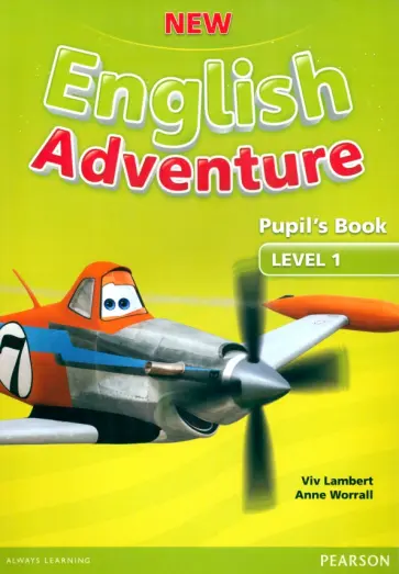 Lambert, Worrall - New English Adventure. Level 1. Pupil's Book (+DVD) обложка книги