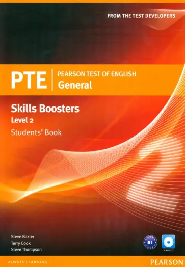 Baxter, Cook - Pearson Test of English General Skills Boosters. Level 2. Student's Book (+CD) обложка книги