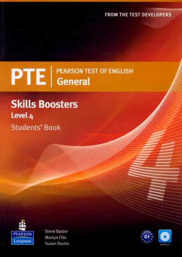 Baxter, Davies - Pearson Test of English General Skills Boosters. Level 4. Student's Book (+CD) обложка книги