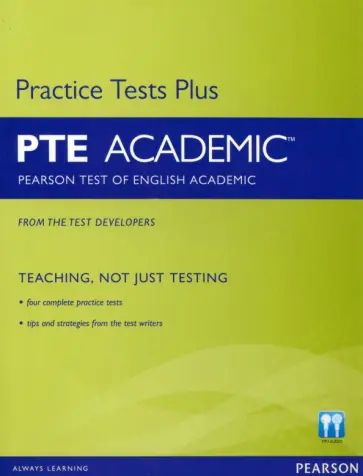 Practice Tests Plus. PTE Academic. Course Book. + CD обложка книги