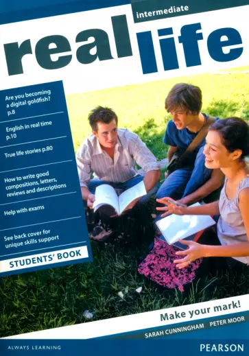 Cunningham, Moor - Real Life. Intermediate. Student's Book Cunningham, Moor - Real Life. Intermediate. Student's Book обложка книги