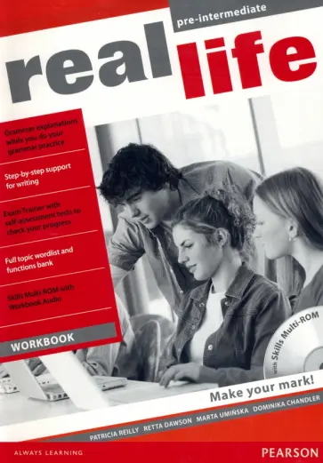 Reilly, Chandler - Real Life. Pre-Intermediate. Workbook (+CD) Reilly, Chandler - Real Life. Pre-Intermediate. Workbook (+CD) обложка книги