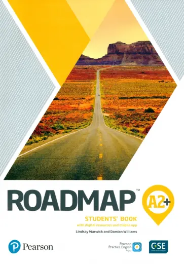 Warwick, Williams - Roadmap. A2+. Student's Book with Digital Resources and Mobile App обложка книги