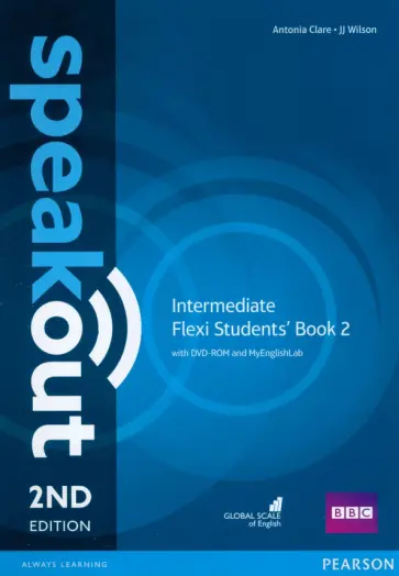 Clare, Wilson - Speakout. Intermediate. Flexi Students' Book 2 + MyEnglishLab (+DVD) Clare, Wilson - Speakout. Intermediate. Flexi Students' Book 2 + MyEnglishLab (+DVD) обложка книги