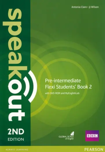 Clare, Wilson - Speakout. Pre-Intermediate. Flexi B. Students' Book + MyEnglishLab (+DVD) Clare, Wilson - Speakout. Pre-Intermediate. Flexi B. Students' Book + MyEnglishLab (+DVD) обложка книги