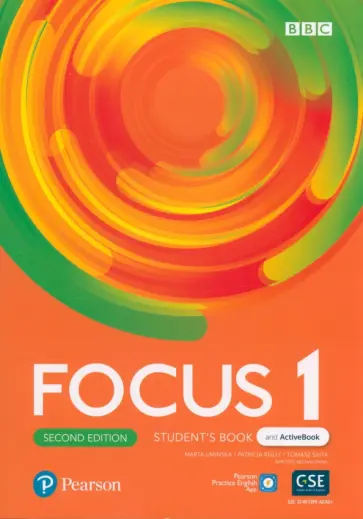 Uminska, Reilly - Focus. Second Edition. Level 1. Student's Book and ActiveBook with Pearson Practice English App Uminska, Reilly - Focus. Second Edition. Level 1. Student's Book and ActiveBook with Pearson Practice English App обложка книги