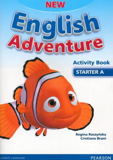 Raczynska, Bruni - New English Adventure. Starter A. Activity Book (+CD) обложка книги