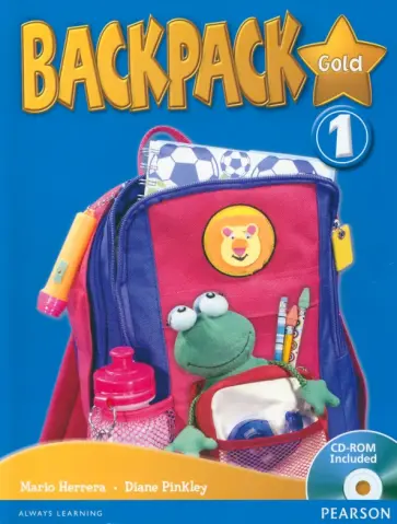 Herrera, Pinkley - Backpack Gold 1. Student's Book +CD-ROM обложка книги