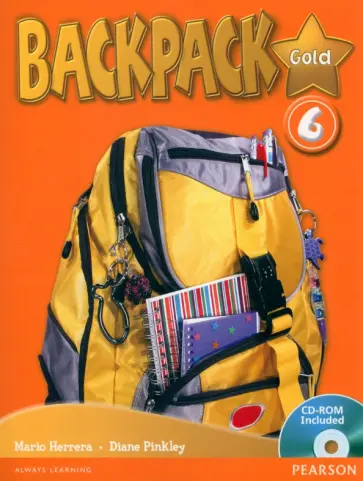 Herrera, Pinkley - Backpack Gold 6. Student's Book (+CD-ROM) обложка книги
