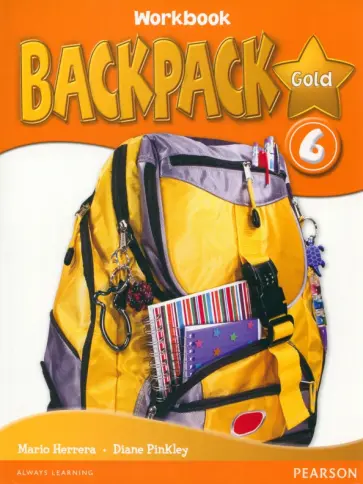Herrera, Pinkley - Backpack Gold 6. Workbook (+CD) обложка книги