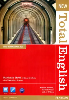 Roberts, Clare - New Total English. Intermediate. Students' Book with Active Book (+DVD) обложка книги