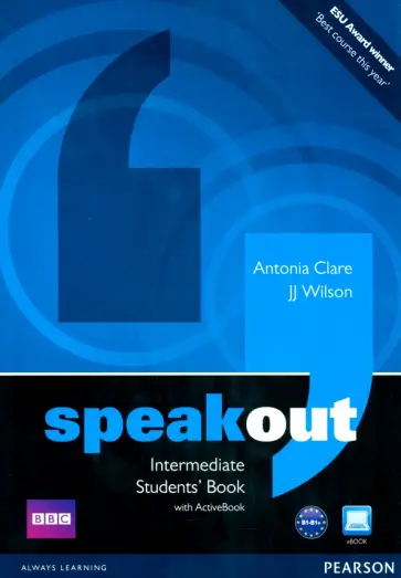 Clare, Wilson - Speakout. Intermediate. Students Book with DVD Active Book Multi Rom Clare, Wilson - Speakout. Intermediate. Students Book with DVD Active Book Multi Rom обложка книги