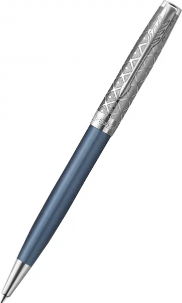 Ручка шариковая автоматическая Metal&Blue CT, черная Ручка шариковая автоматическая Metal&Blue CT, черная обложка книги