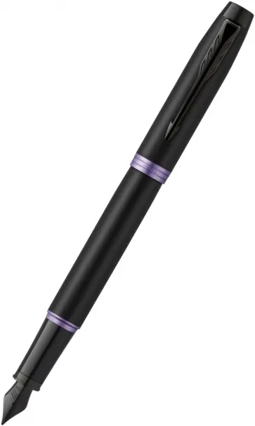 Ручка перьевая Professionals Amethyst Purple Black Trim Ручка перьевая Professionals Amethyst Purple Black Trim обложка книги