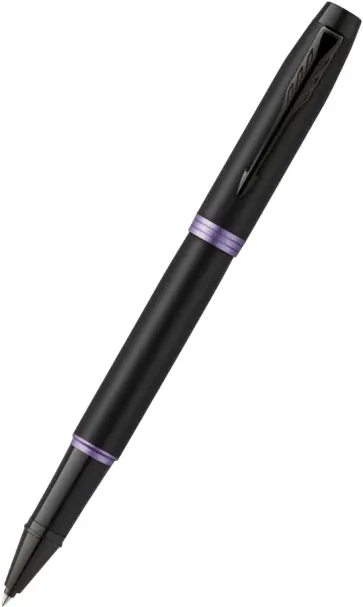 Ручка-роллер Professionals Amethyst Purple Black Trim, черная Ручка-роллер Professionals Amethyst Purple Black Trim, черная обложка книги