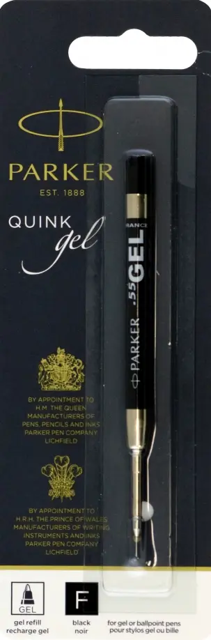 Стержень гелевый, черный обложка книги