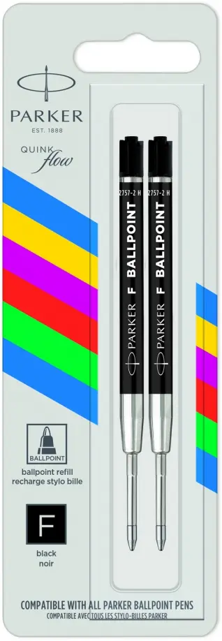 Стержень шариковый, черный, 2 штуки обложка книги