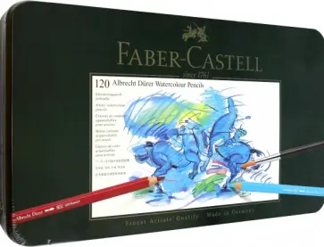 Карандаши цветные акварельные Albrecht Durer, 120 цветов обложка книги