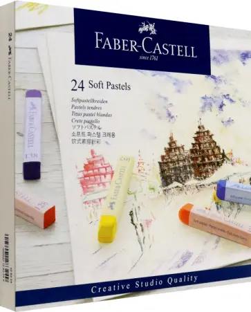 Пастель Soft, 24 цвета обложка книги
