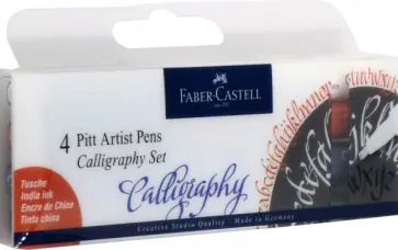 Набор для каллиграфии Calligraphy, 4 цвета обложка книги