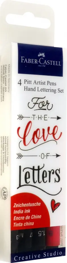 Ручки капиллярные Lettering, 4 штуки Ручки капиллярные Lettering, 4 штуки обложка книги