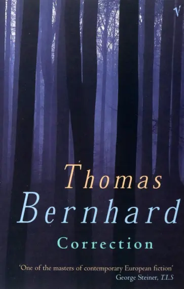 Thomas Bernhard - Correction обложка книги