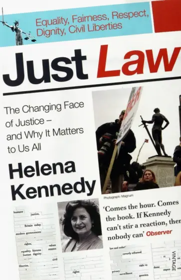 Helena Kennedy - Just Law обложка книги