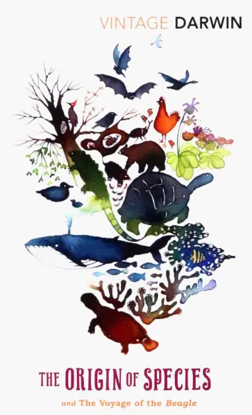 Charles Darwin - The Origin of Species and the Voyage of the Beagle обложка книги