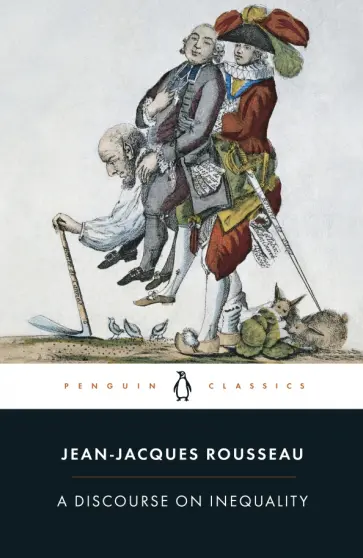 Jean-Jacques Rousseau - A Discourse on Inequality обложка книги