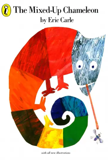 Eric Carle - The Mixed-up Chameleon обложка книги