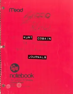 Kurt Cobain - Kurt Cobain. Journals обложка книги