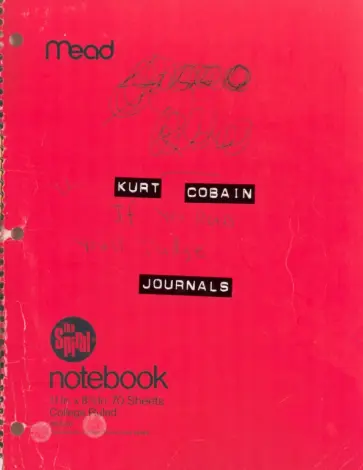 Kurt Cobain - Kurt Cobain. Journals обложка книги