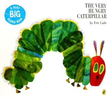 Eric Carle - The Very Hungry Caterpillar обложка книги