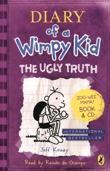 Jeff Kinney - The Ugly Truth book (+CD) обложка книги