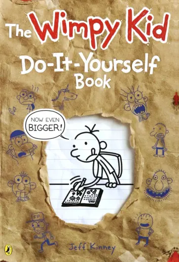 Jeff Kinney - The Wimpy Kid. Do-It-Yourself Book обложка книги