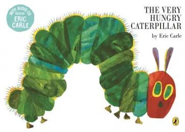 Eric Carle - The Very Hungry Caterpillar +CD обложка книги
