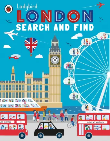 London. Search and Find обложка книги
