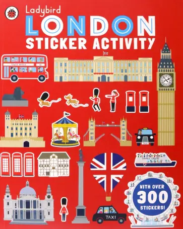 London. Sticker Activity обложка книги