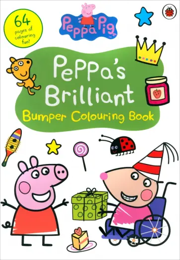 Peppa's Brilliant Bumper Colouring Book Peppa's Brilliant Bumper Colouring Book обложка книги