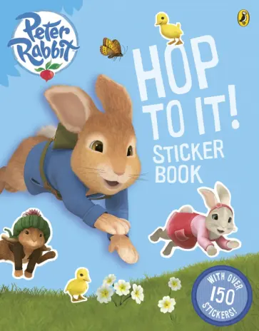 Peter Rabbit Animation. Hop to It! Sticker Book обложка книги