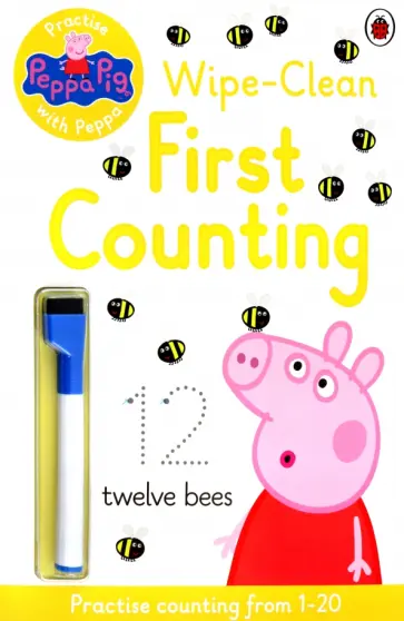 Practise with Peppa. Wipe-Clean First Counting обложка книги