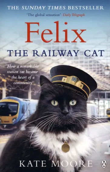 Kate Moore - Felix the Railway Cat обложка книги