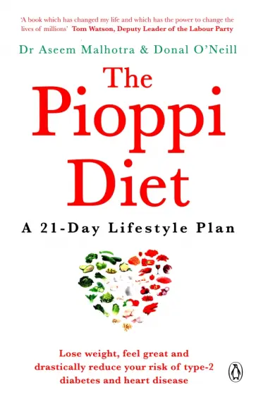 Malhotra, O`Neill - The Pioppi Diet. The 21-Day Lifestyle Plan обложка книги