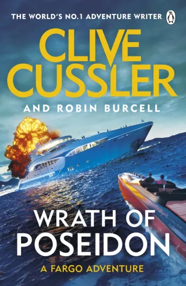 Cussler, Burcell - Wrath of Poseidon обложка книги