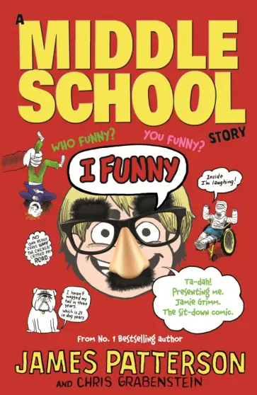 Patterson, Грабенстейн - I Funny Patterson, Грабенстейн - I Funny обложка книги