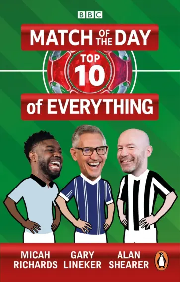 Richards, Lineker - Match of the Day. Top 10 of Everything Richards, Lineker - Match of the Day. Top 10 of Everything обложка книги