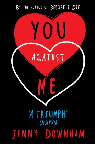 Jenny Downham - You Against Me обложка книги