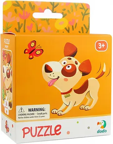 Пазл Щенок, 16 элементов обложка книги