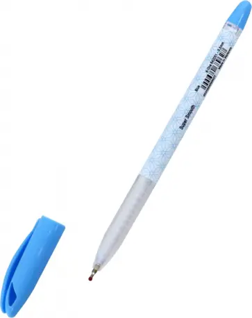 Ручка шариковая K-One, синяя обложка книги